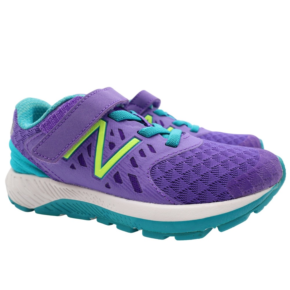 New Balance FuelCore Urge Kids 12.5 Purple Teal Mesh Running Sneakers KVURGPPP